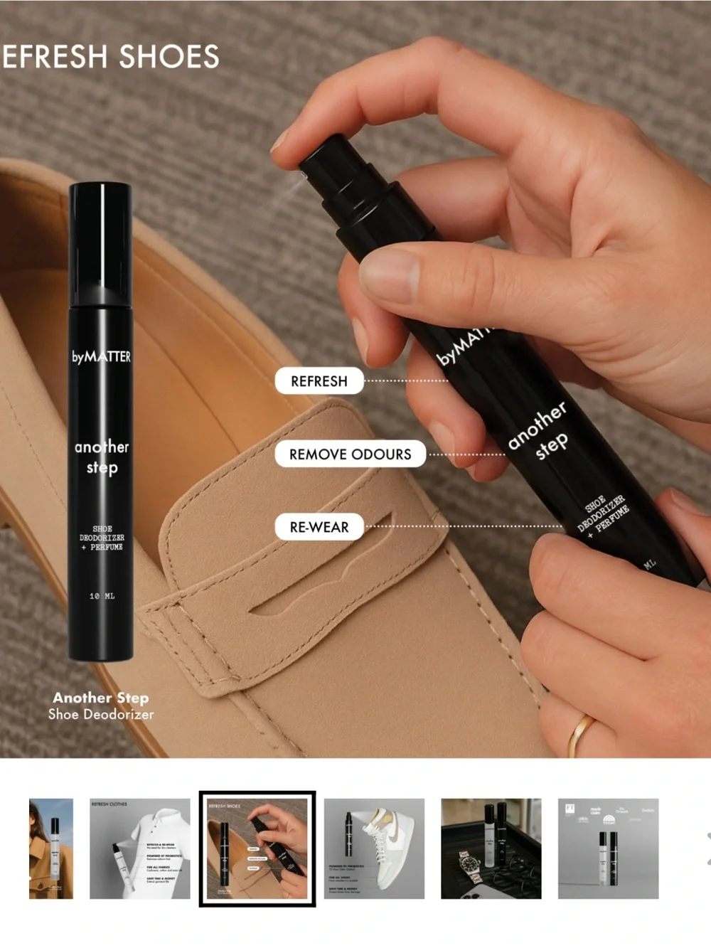 New another day' and 'another step DÚO SET Mini Spray Set by matter
